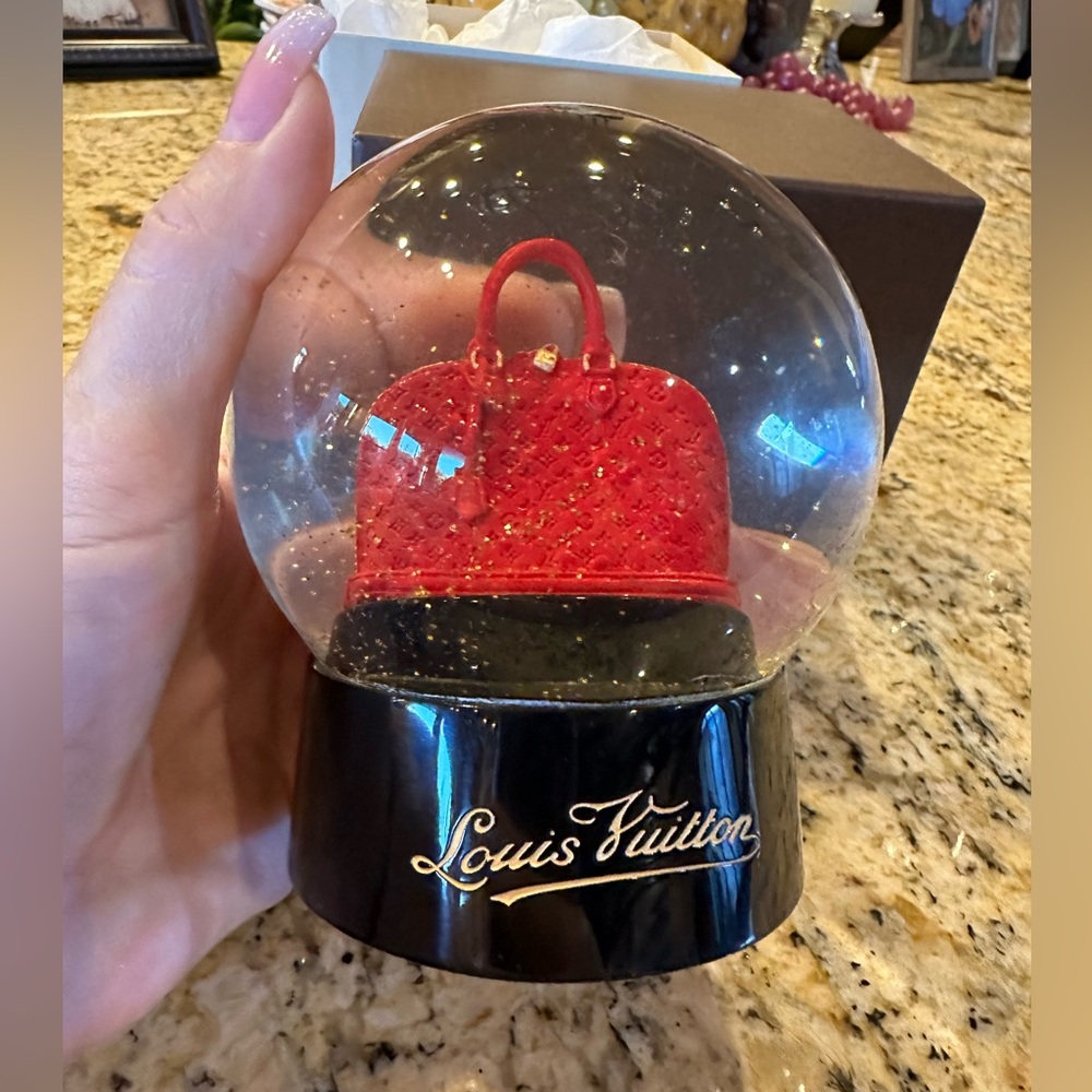 Louis Vuitton Dome Alma Snow Globe